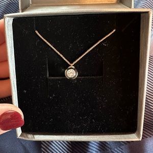 Caroline Pendant Diamond Necklace